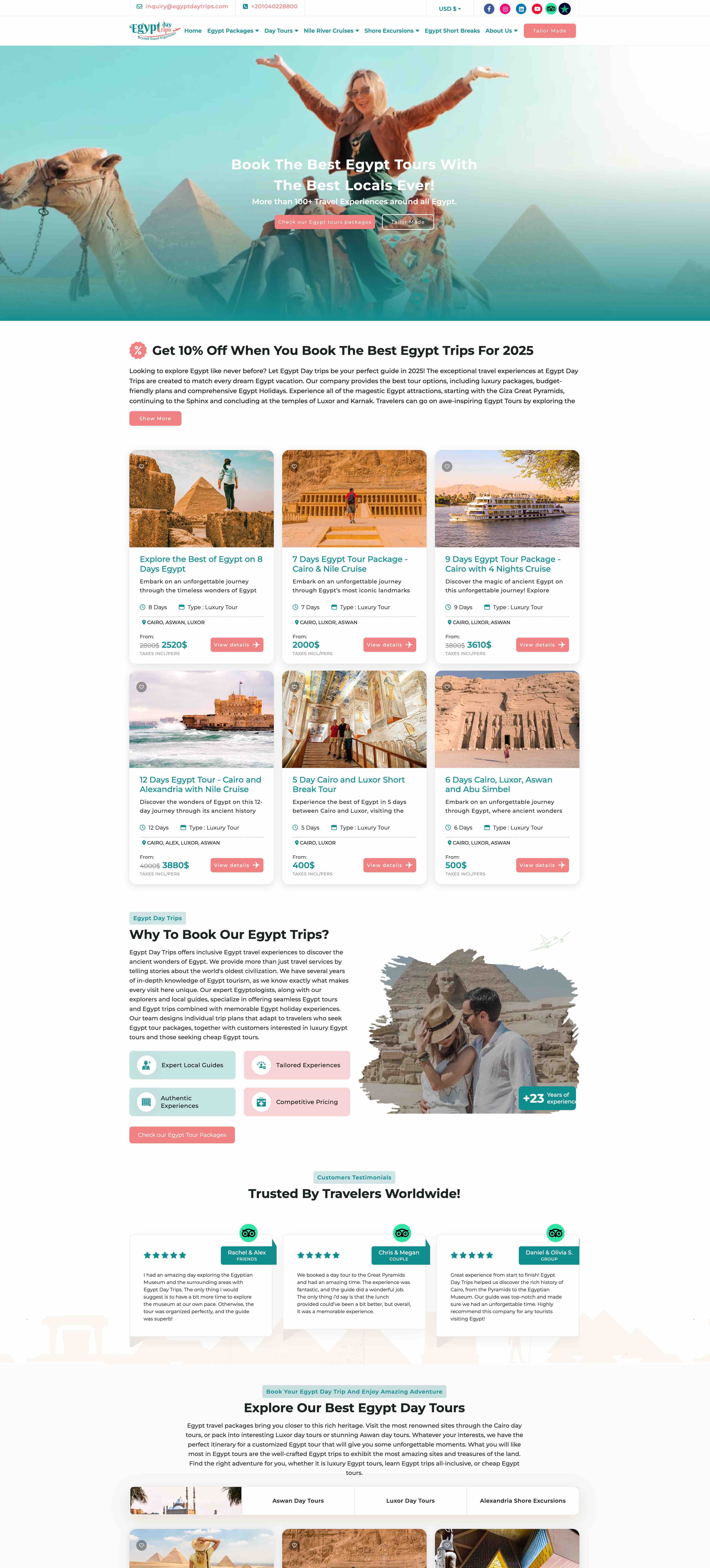 Egypt Day Trips