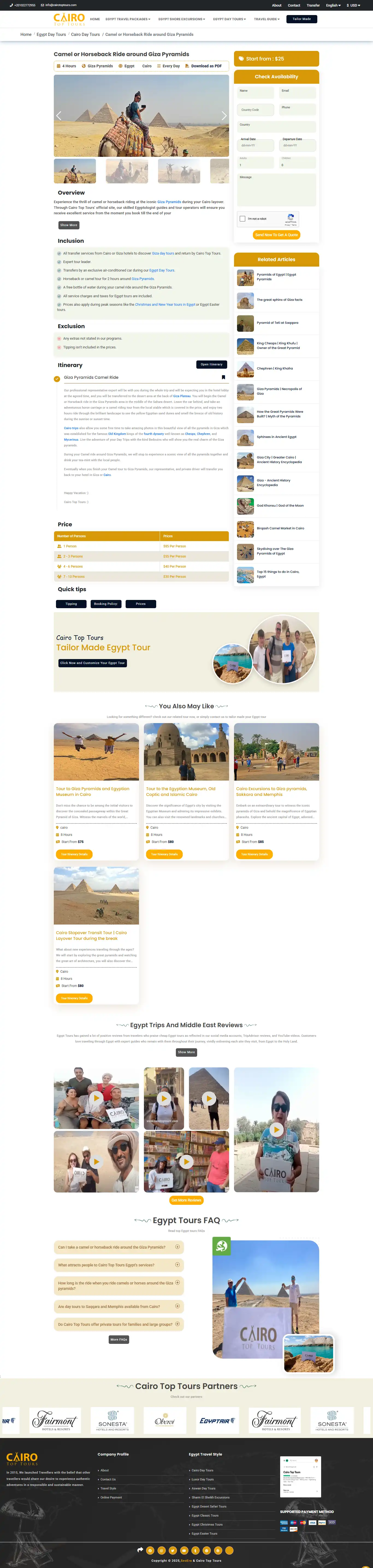 Cairo Top Tours