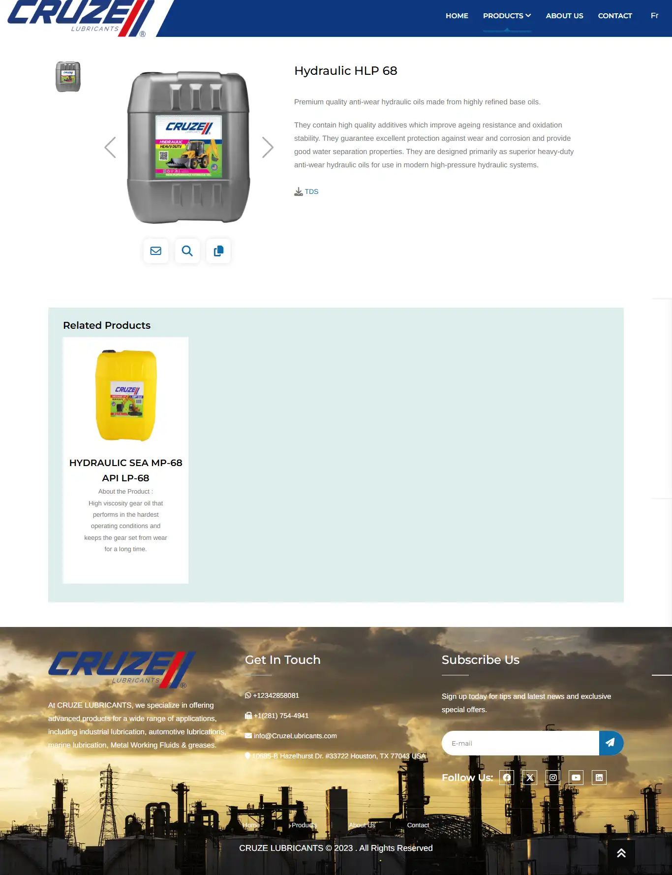Cruze Lubricants
