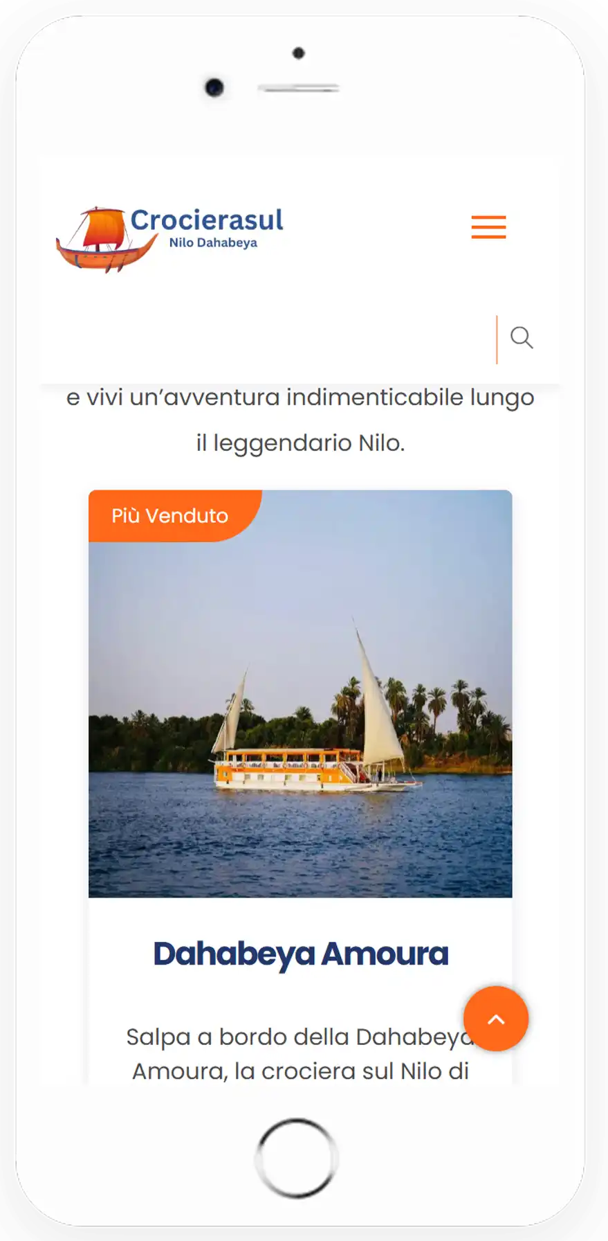Crocierasul Nilo Dahabeya