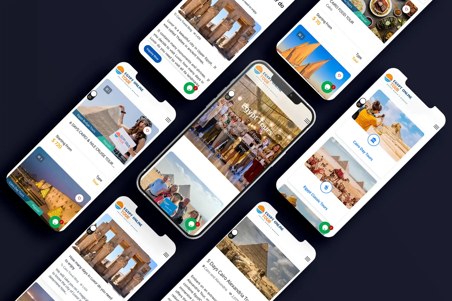 Egypt online tour
