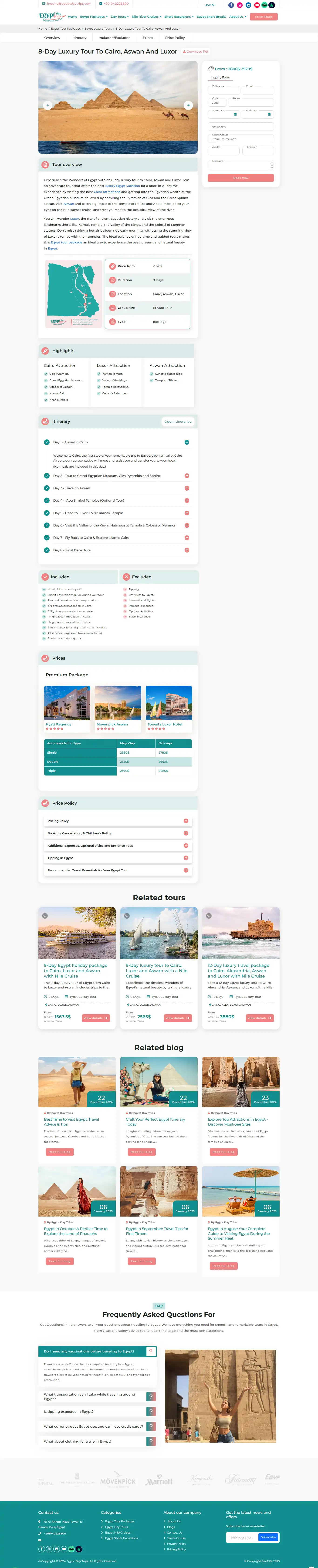 Egypt Day Trips