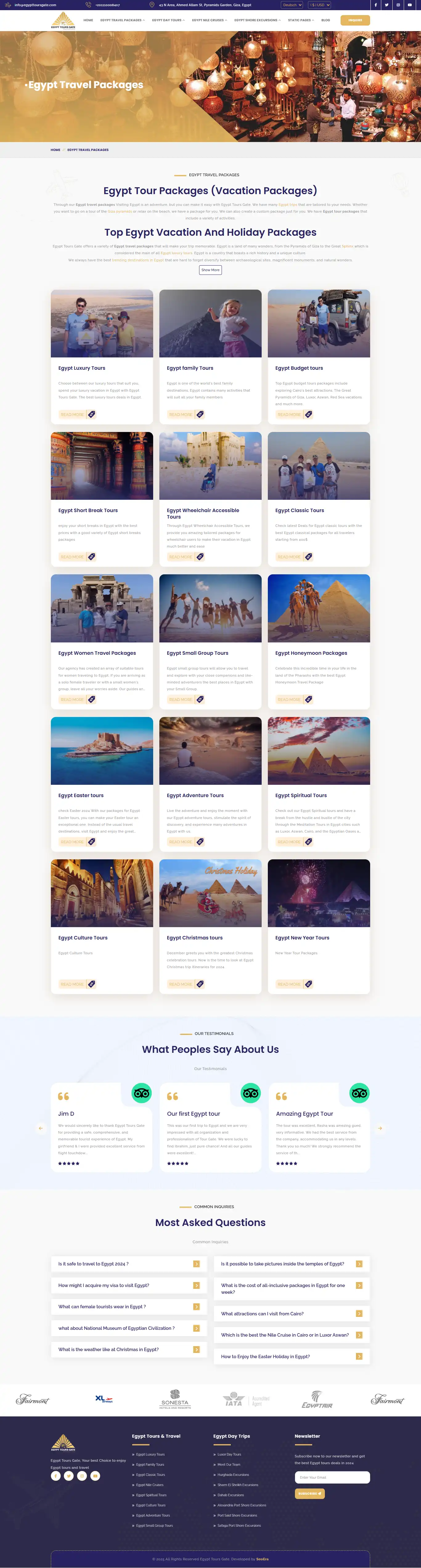 Egypt Tours Gate