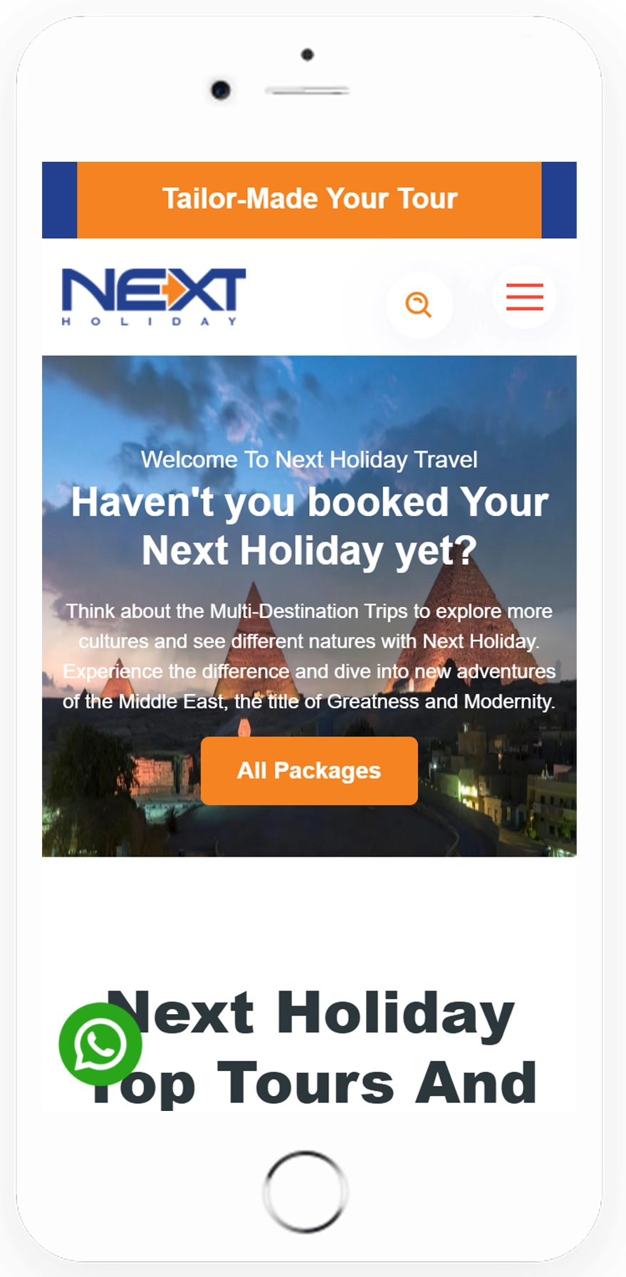 Next Holiday