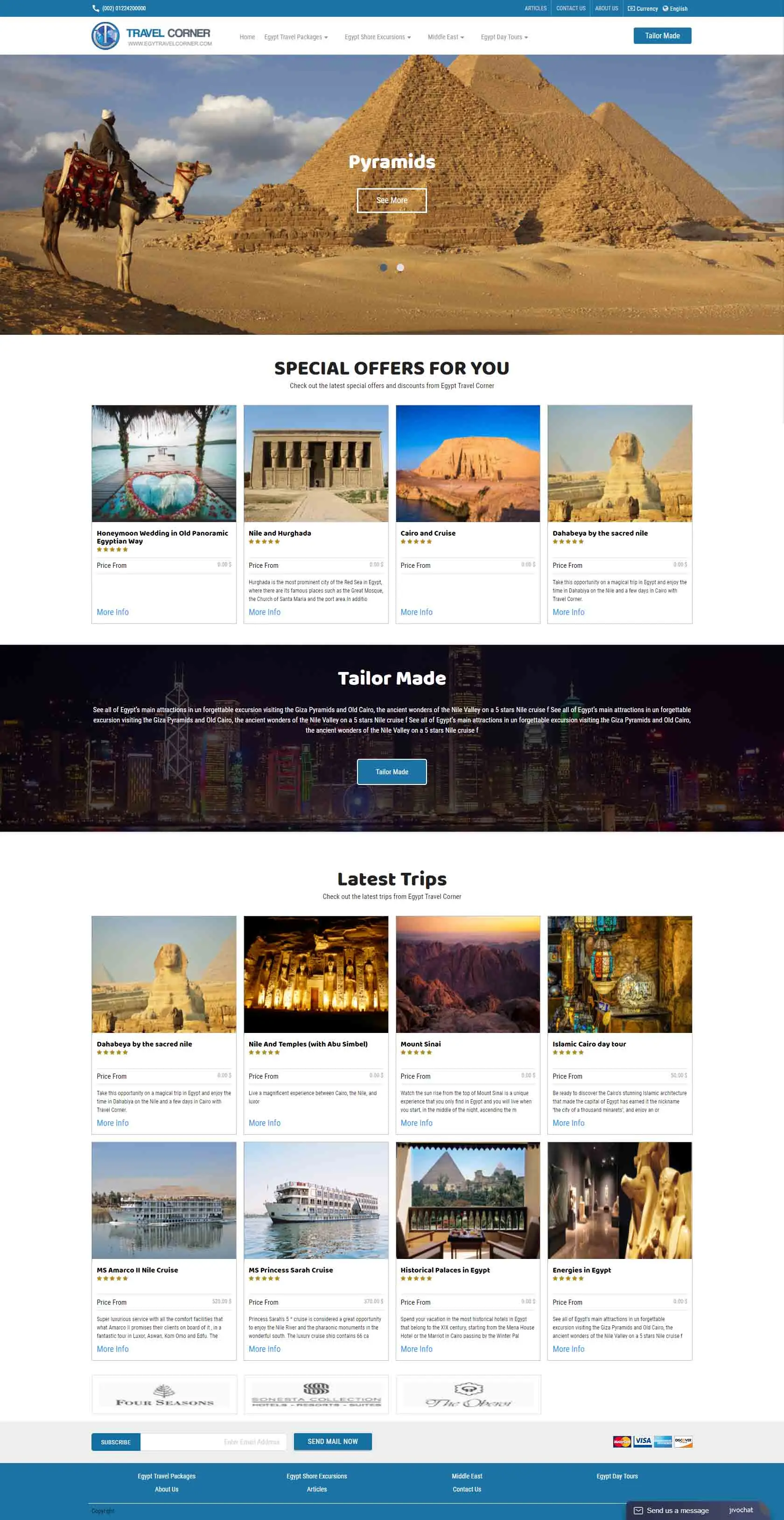 Egypt Travel Corner