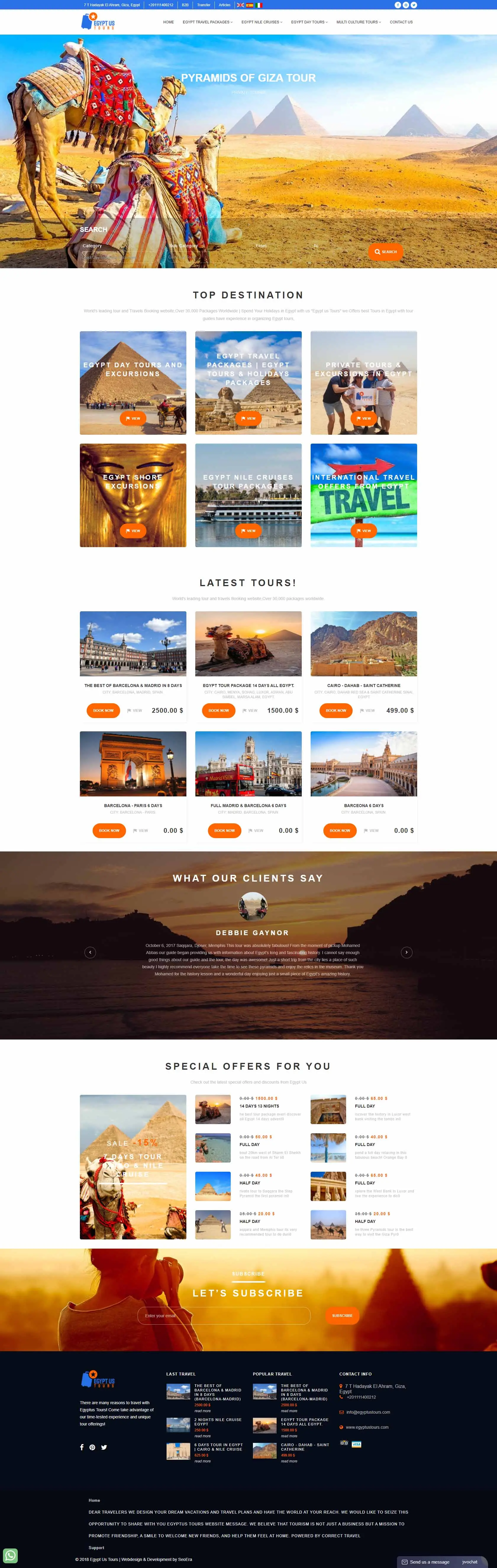Egypt Us Tours