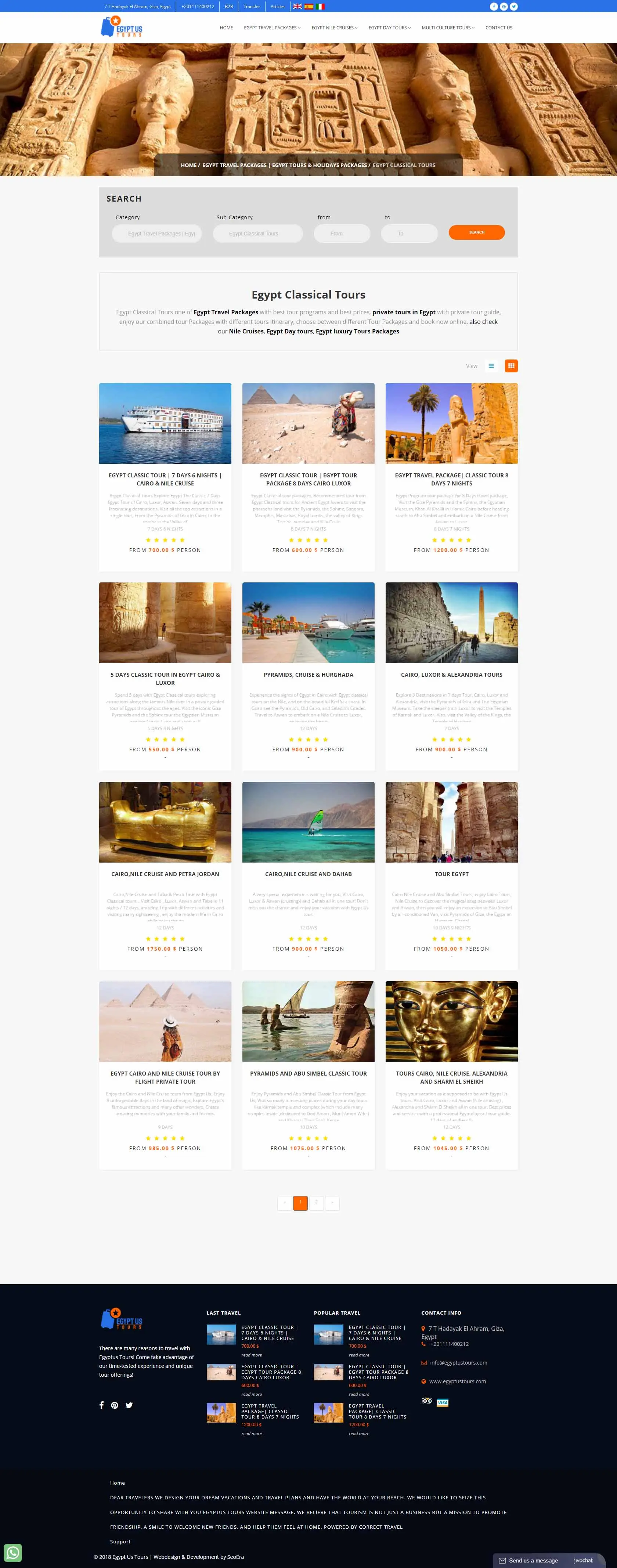 Egypt Us Tours