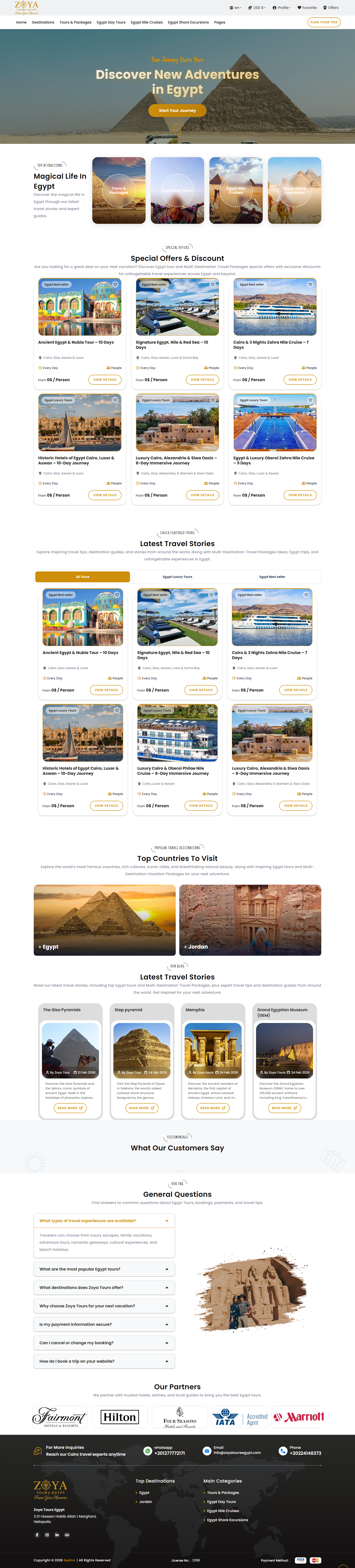 Zoya tours egypt
