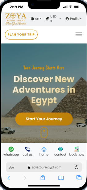 Zoya tours egypt